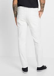 Stretchjeans, avslappnad passform, avsmalnande ben, RAINBOW
