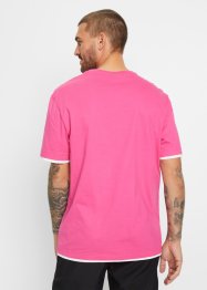 T-shirt i ekologisk bomull, avslppnad passform (2-pack), RAINBOW