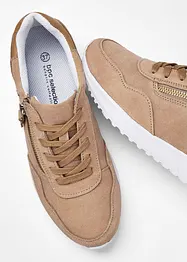 Sneakers i skinn, bonprix