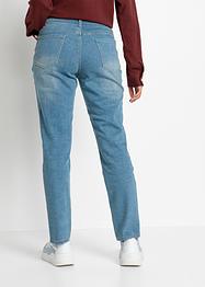 Boyfriendjeans med lapptäckslook, RAINBOW