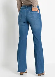 Vida jeans med blombroderi, bonprix