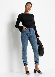 Raka jeans med rynk, RAINBOW