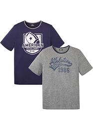T-shirt (2-pack), bpc bonprix collection