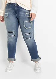 Boyfriendjeans med destroyed-detaljer, bonprix