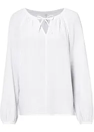 Muslinblus av bomull, bonprix