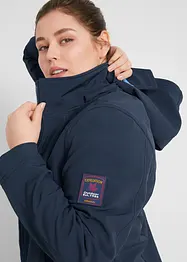 Stretchig softshelljacka, vattenavvisande, bonprix