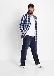 Stretchjeans med bekvämt snitt och ledig passform, John Baner JEANSWEAR