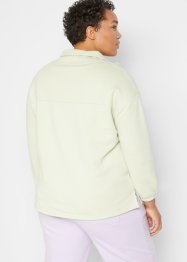Extra mjuk sweatshirt med polokrage, bpc bonprix collection