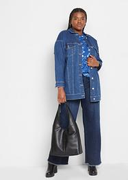 Stretchig jeansjacka med Positive Denim #1 Fabric, John Baner JEANSWEAR
