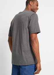 T-shirt med lätt överskurna axlar, avslppnad passform, RAINBOW