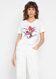 T-shirt med blommigt tryck, bpc selection