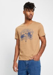 T-shirt i hudvänlig, ekologisk bomull (2-pack), John Baner JEANSWEAR
