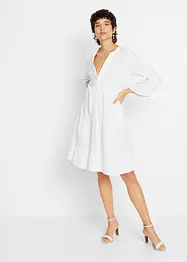 Tunikaklänning i muslin, bonprix