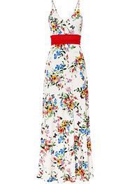 Klänning med blommönster, BODYFLIRT boutique