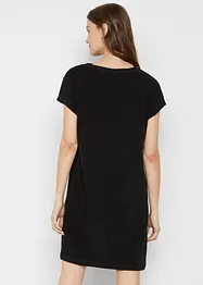 T-shirtsklänning i frotté, bonprix
