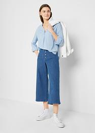 7/8-jeans med bekväm midja, bpc bonprix collection