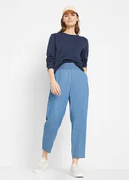 Mom Jeans High Waist, ekologisk bomull, bonprix