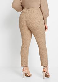 Stretchbyxa med blommönster, BODYFLIRT