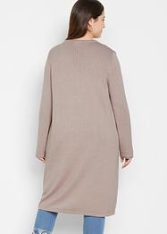 Lång cardigan med sidenandel, bpc selection premium