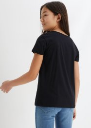 T-shirt för flickor (2-pack), bonprix