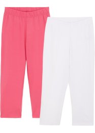 3/4-leggings för flickor (2-pack), bpc bonprix collection