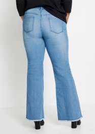 Vida jeans med fransar i bensluten, RAINBOW