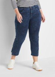 Straight jeans, mid waist, cropped stretch, John Baner JEANSWEAR
