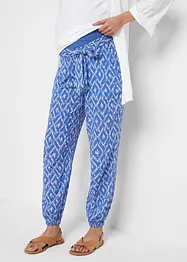 Mammabyxa i luftig viskos, Loose Fit, bonprix
