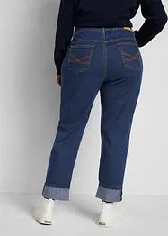 Korta boyfriendjeans med medelhög midja, bonprix