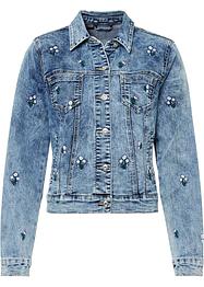 Jeansjacka med broderi, BODYFLIRT