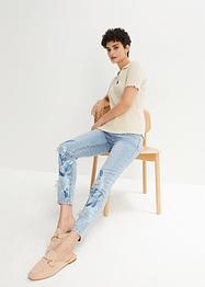 Jeans med 3D-applikation, bpc selection premium