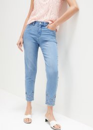 7/8-jeans med hålbroderi, bpc selection premium