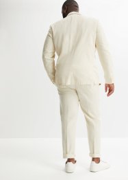 Kostym med linne (2-delat set): kavaj och byxa, bpc selection