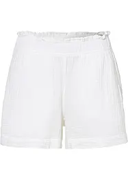 Muslinshorts i bomull, bonprix