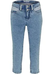 Stretch Skinny Capri Jeans Mid Waist, bonprix