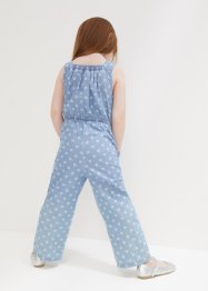 Jeansjumpsuit för flickor, bpc bonprix collection