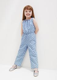Jeansjumpsuit för flickor, bpc bonprix collection