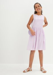Festklänning i satin för flickor, bpc bonprix collection