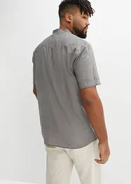 Kortärmad skjorta med tvättad look, bonprix