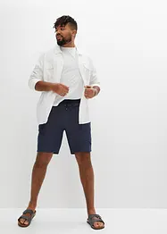 Sweatbermudas med denimlook, bonprix