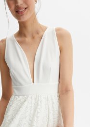 Brudklänning med kjol i spets, BODYFLIRT boutique