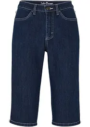 Stretchiga jeansbermudas, Slim Fit, High Waist, bonprix