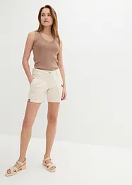 Kypertshorts med uppvikbara benslut, bpc bonprix collection