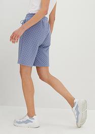 Sportbermudas med kviltad look och viskos, bpc bonprix collection