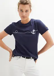 Mönstrad T-shirt, bonprix