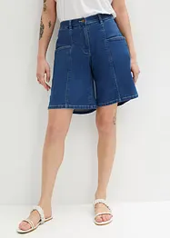 Wide Leg Jeans Shorts High Waist, bpc bonprix collection