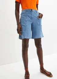 Wide Leg Jeans Shorts High Waist, bpc bonprix collection