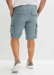 Dra på-bermudas i cargomodell med bekväm snitt, Regular Fit, bonprix