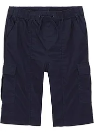 Cargobermudas i dra på-modell av ren bomull för barn, Regular Fit, bonprix
