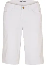 Bekväma stretchiga jeansbermudas, bonprix